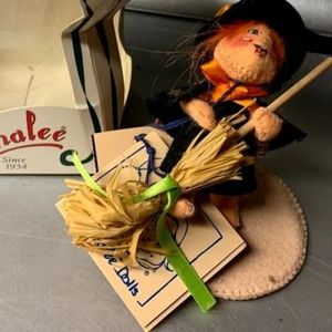 ANNALEE DOLL 6" HALLOWEEN WITCH MOUSE